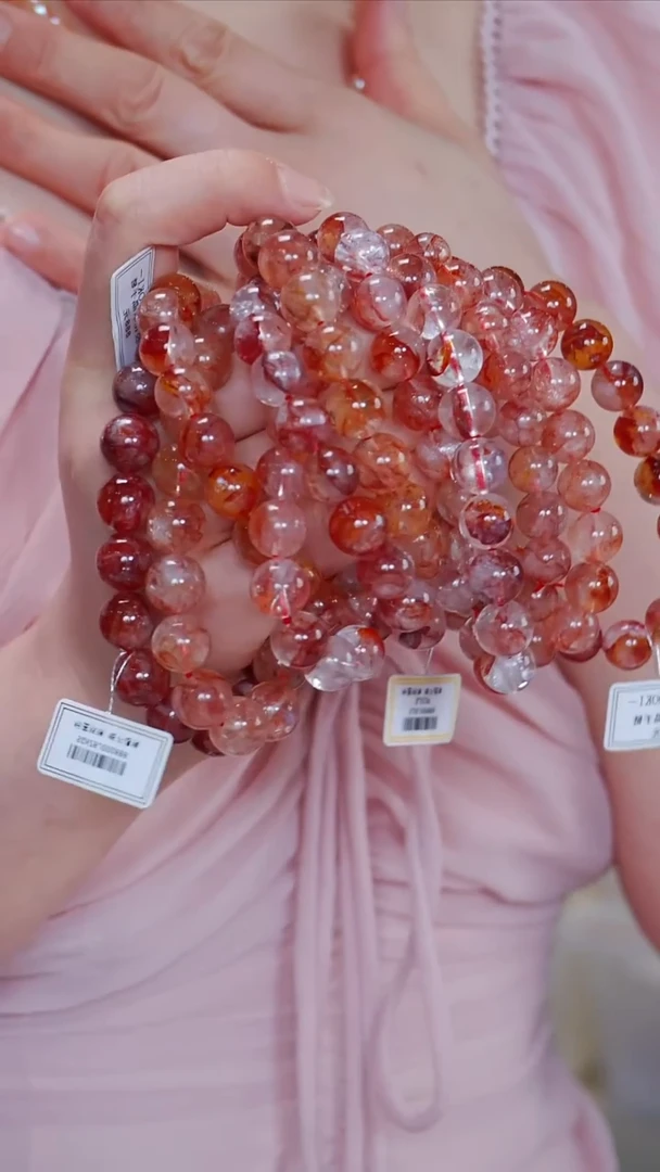 水晶手链未镶嵌14【】多样性发一珠径