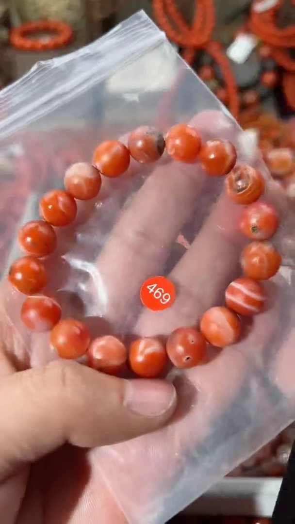 【闪购商品】南红玛瑙手串未镶嵌11