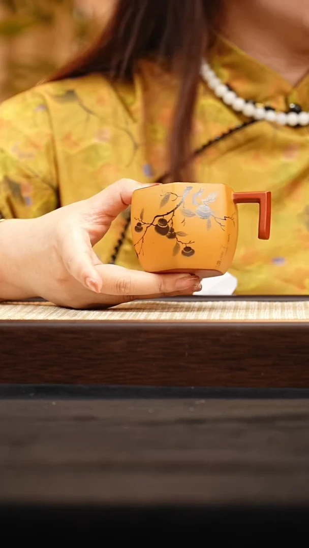 茶壶紫砂J事事如意杯