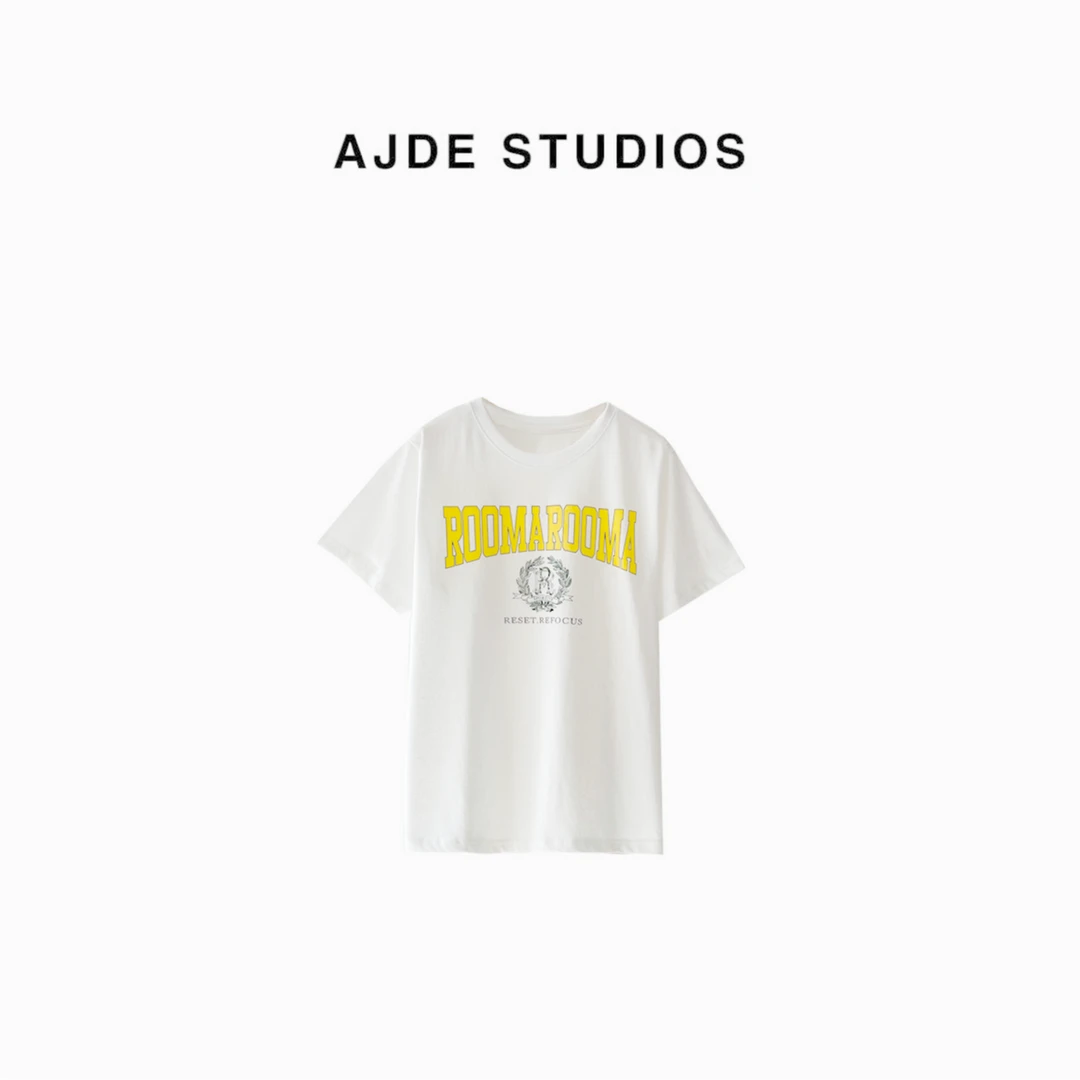 AJDE｜Yello字母印花短袖 QZ