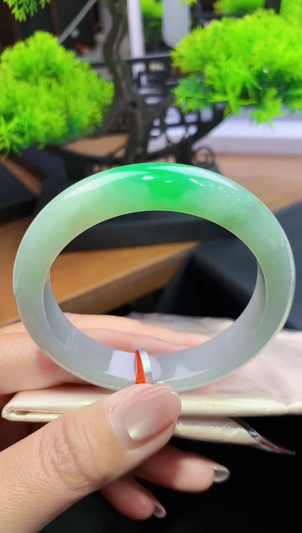 未镶嵌手镯翡翠K15天然A货缅甸翡翠54.6