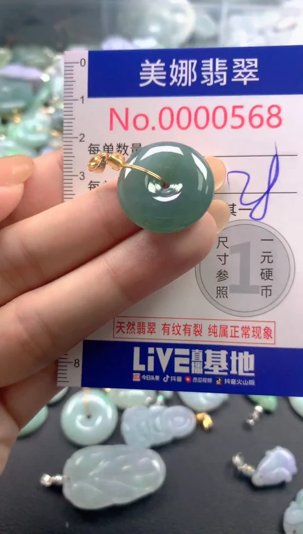 颈饰未镶嵌翡翠568