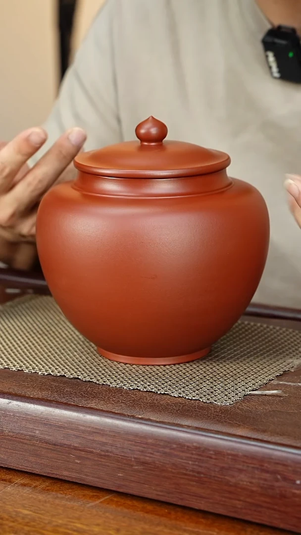 宜兴原矿紫砂茶叶罐