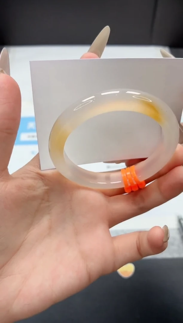 石英质玉手镯未镶嵌322/香槟55.5