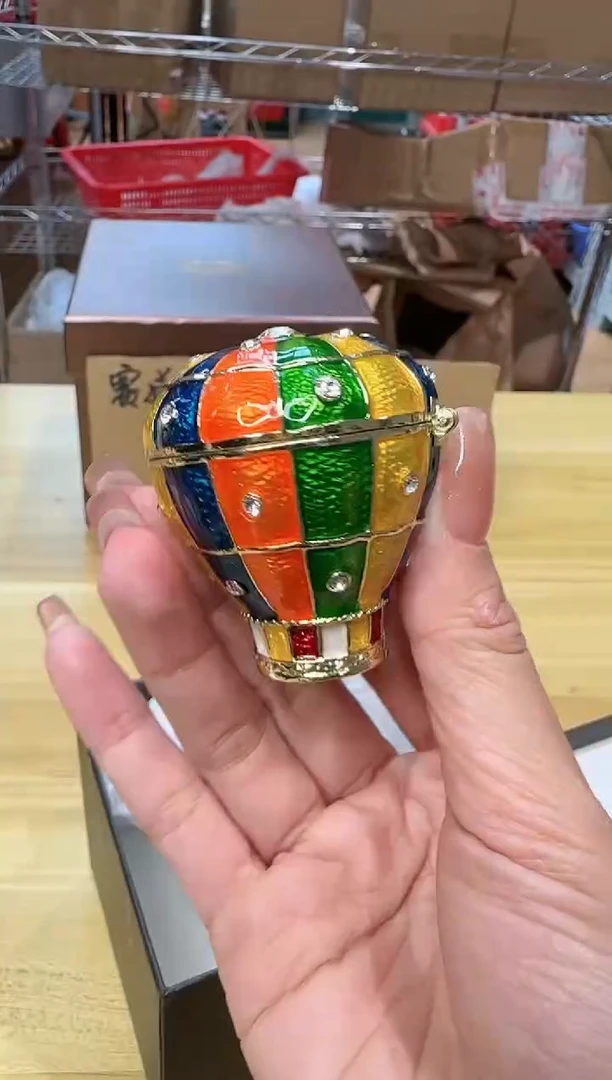 【闪购商品】茶宠珐琅首饰盒摆件AD101