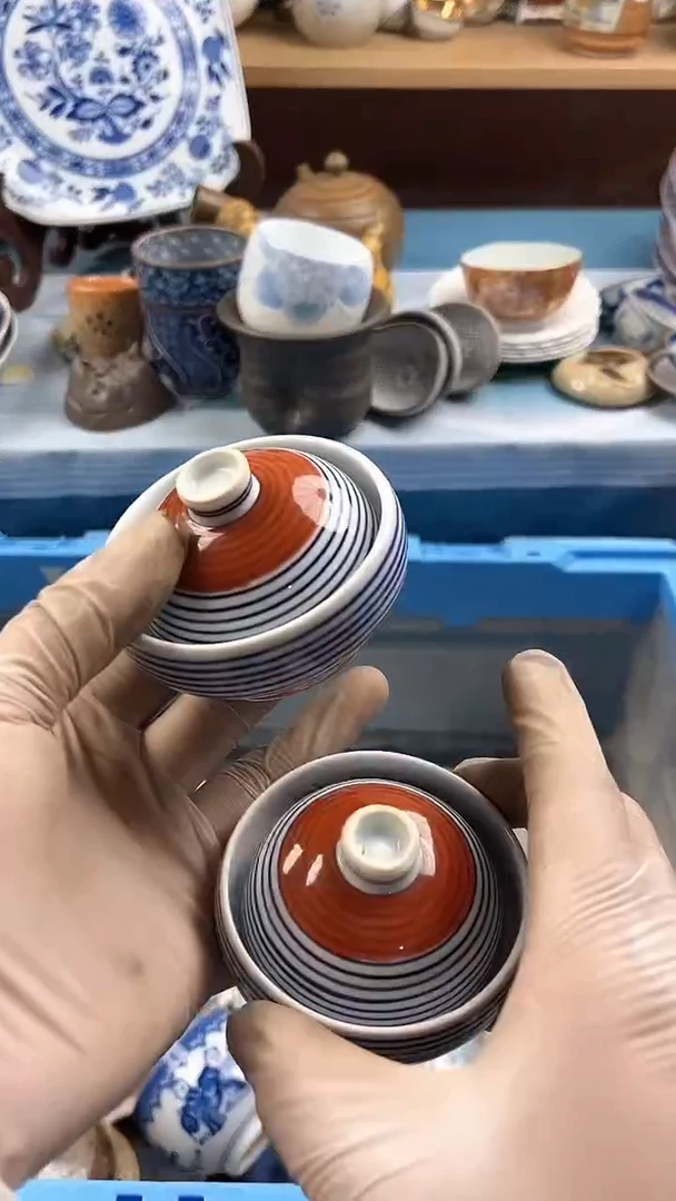 瓷片英歌瓷器满19.9包邮