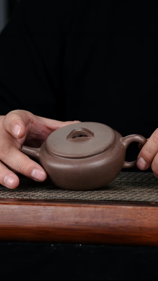 茶壶紫砂原矿天青泥大彬诗意200cc