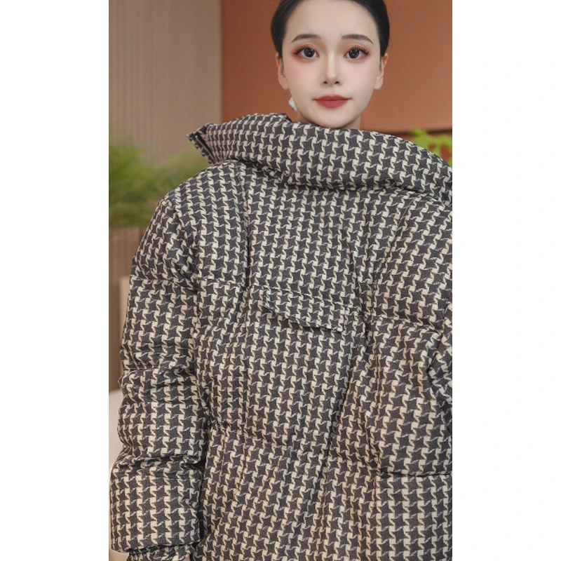 简约通勤宽松休闲羽绒服2025冬装新款气质百搭保暖上衣