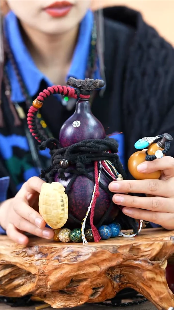 【闪购商品】328—光岳葫天然大漆酒葫芦不含漆珠