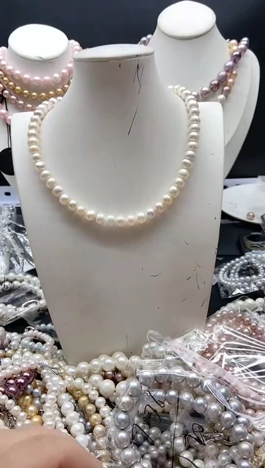 淡水珍珠未镶嵌颈饰1