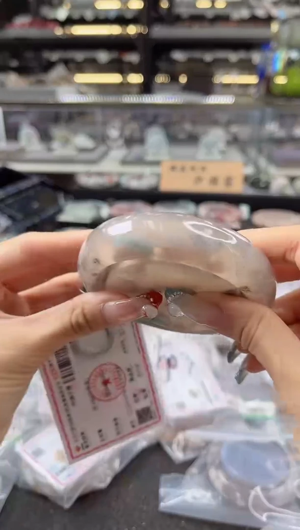 未镶嵌手镯石英质玉61--62圈口（赠品镯心）6987173