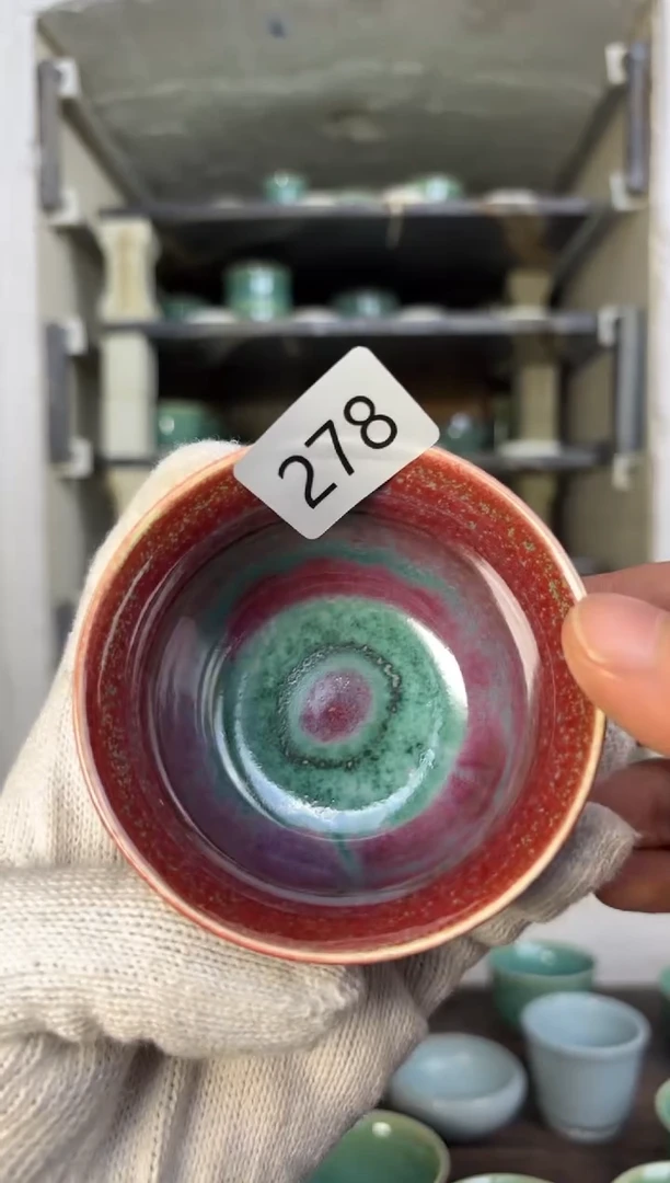 【闪购商品】摆件钧瓷窑变精品茶器