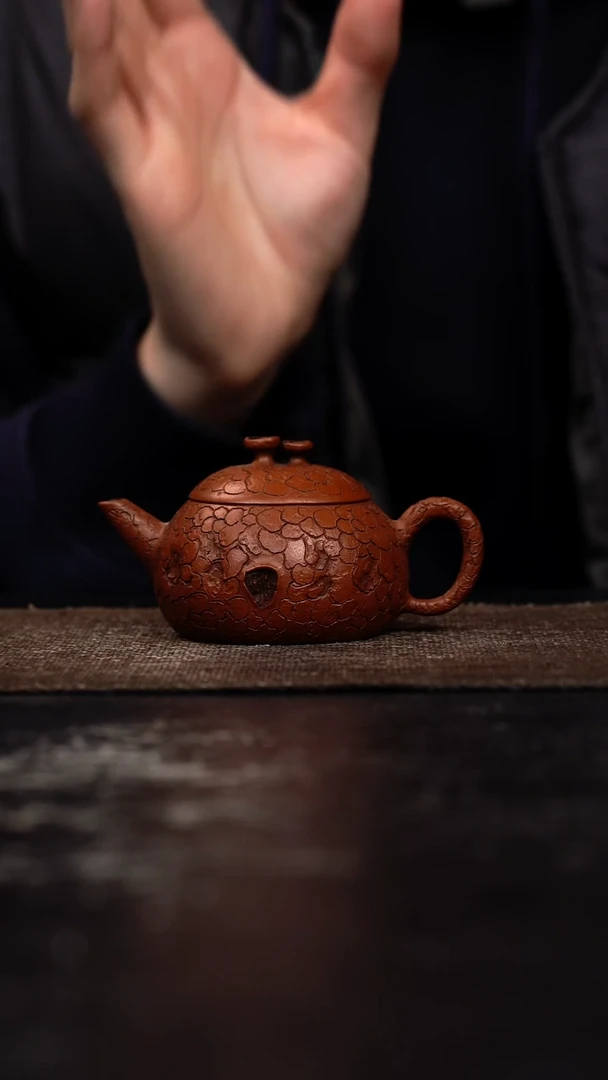 茶壶紫砂原矿手工壶80CC