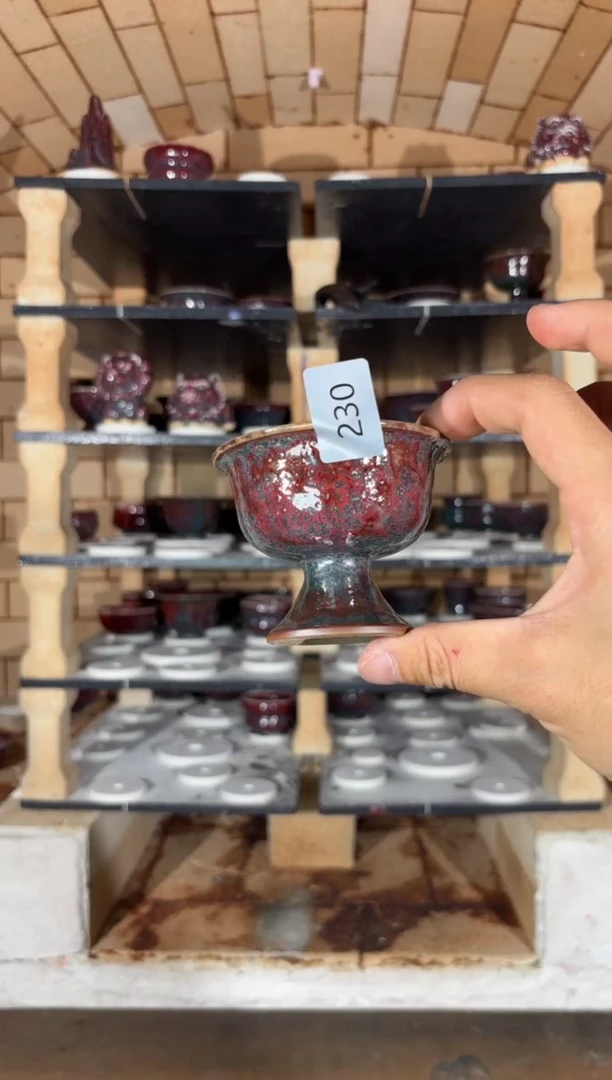 杯精品窑变钧瓷茶器