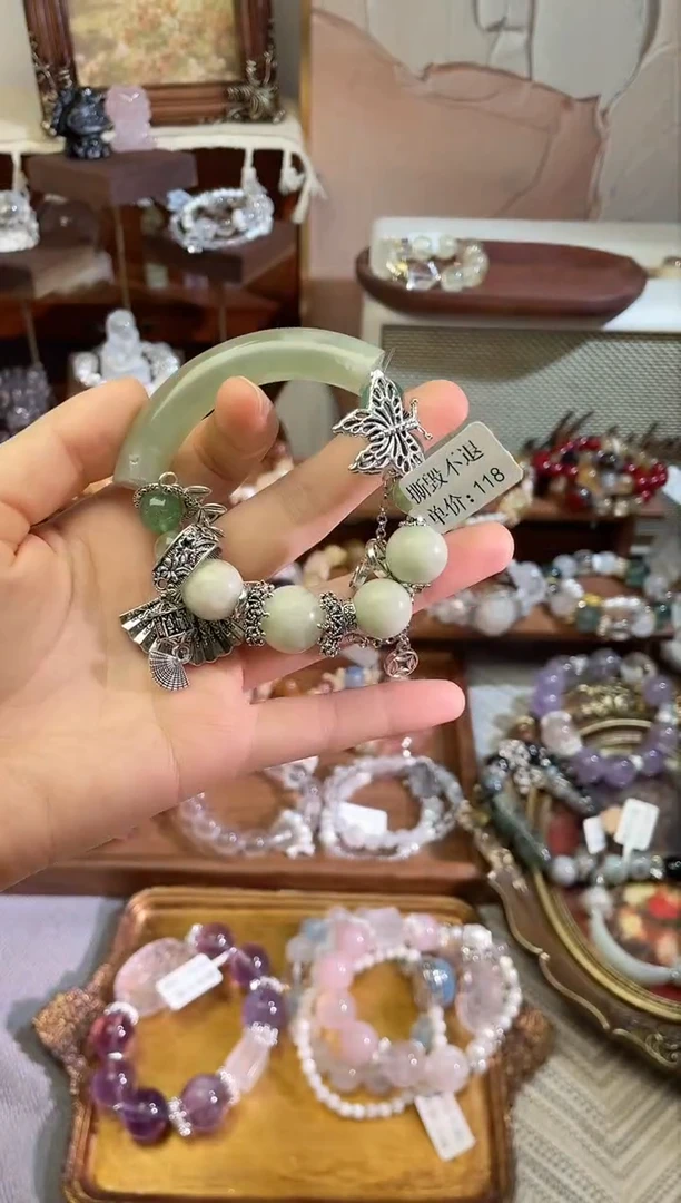 【闪购商品】水晶手链未镶嵌多样性发货（108）