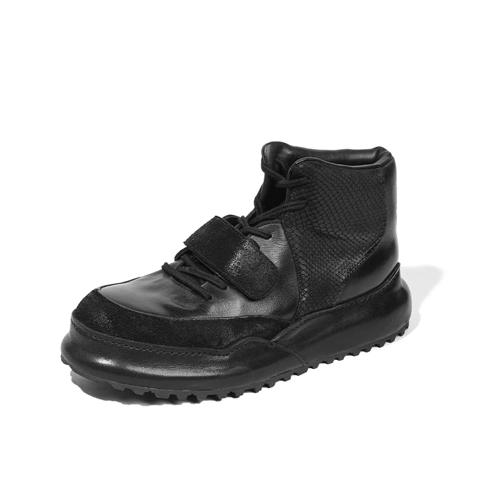 【罗大刀专属】侃爷同款马皮椰子鞋轻便休闲透气马丁靴短靴 M219-25