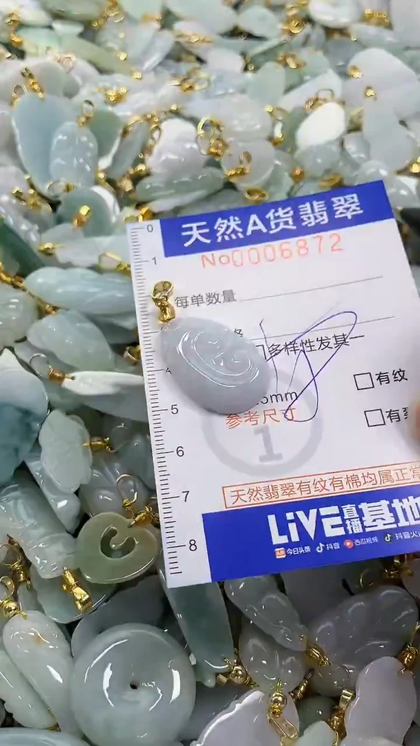 颈饰未镶嵌翡翠纯天然a货翡翠