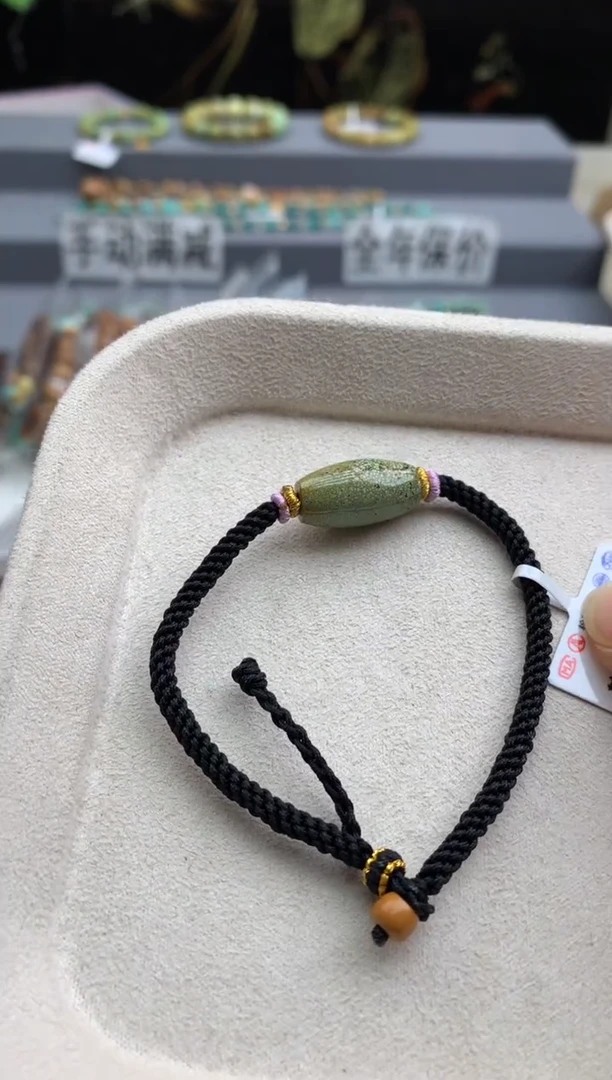 未镶嵌绿松石手绳茜.D94