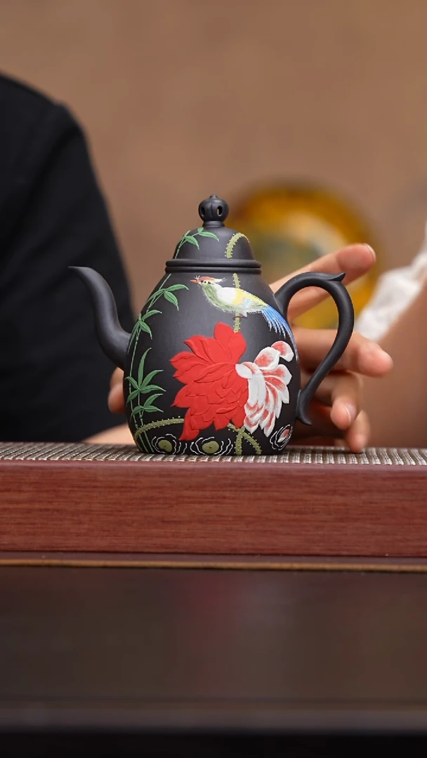 茶壶紫砂051国企品牌宜兴紫砂溯源钱梦姣专场