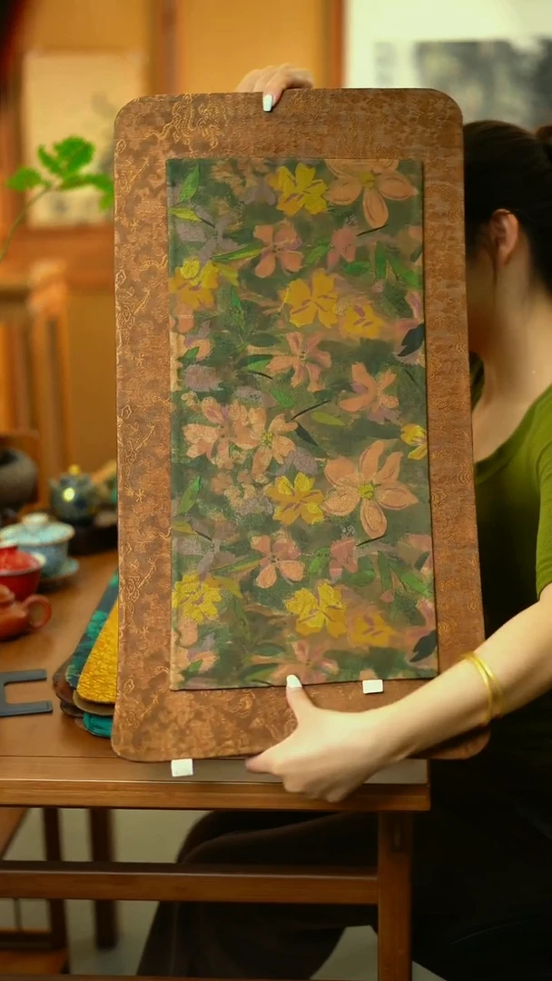 大龙腾加小花意
