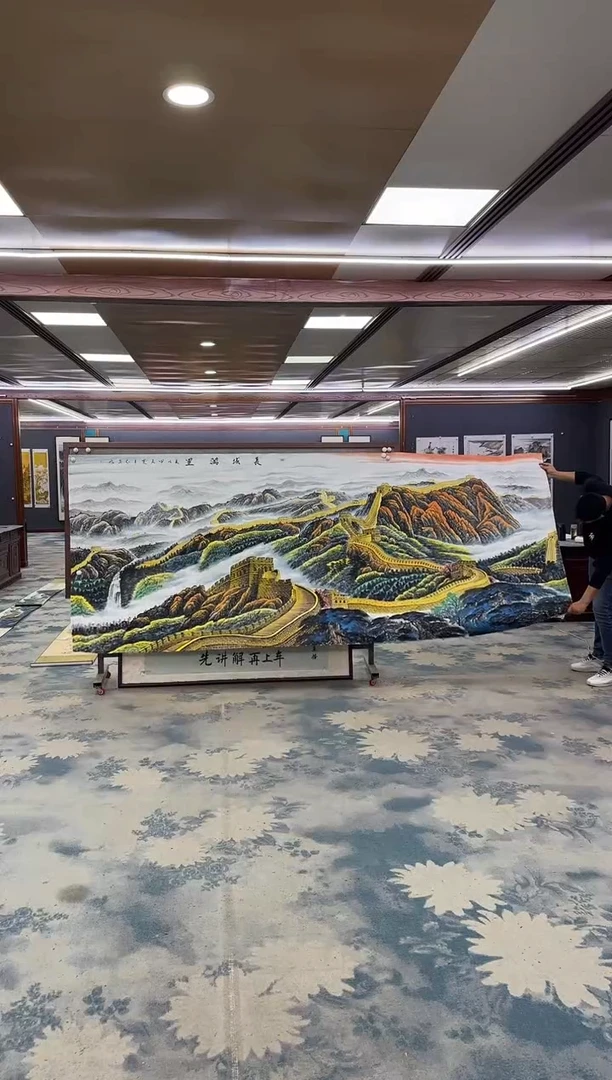 国画Z王红兵-山水国画-大丈二