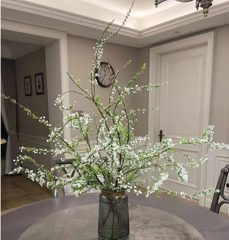 雪柳带芽带花苞年宵花