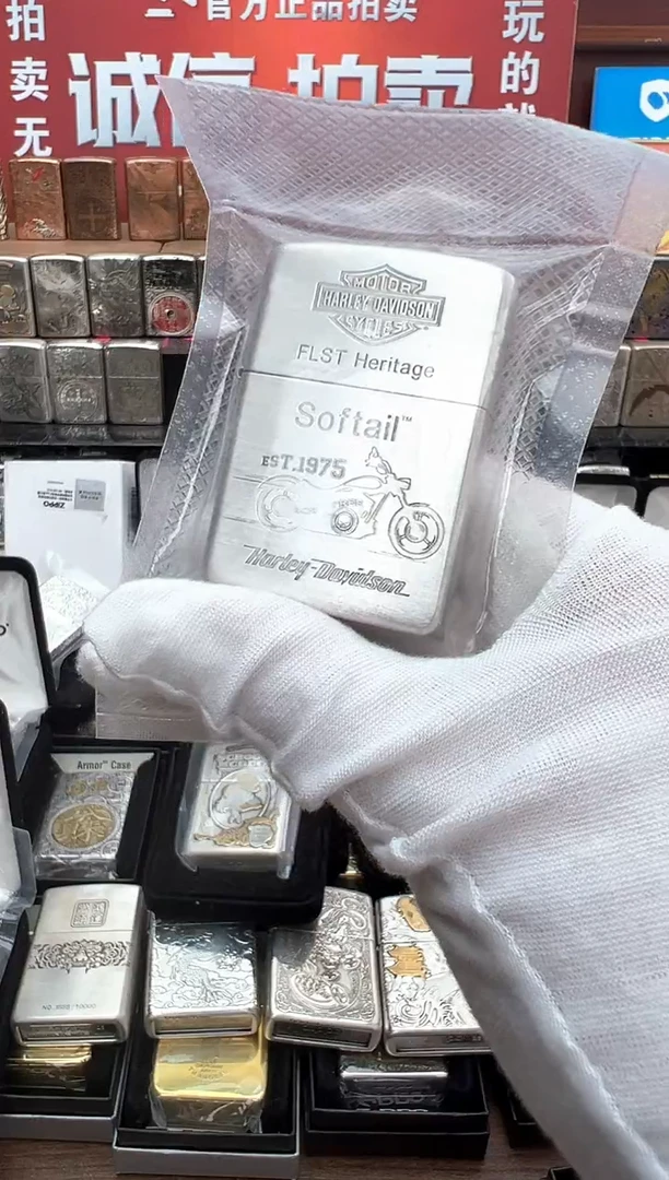 纯银常规哈雷摩托