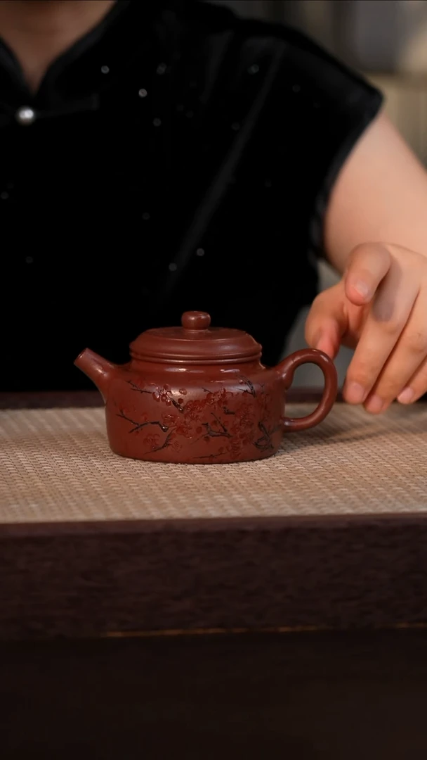 茶壶紫砂紫泥 200cc