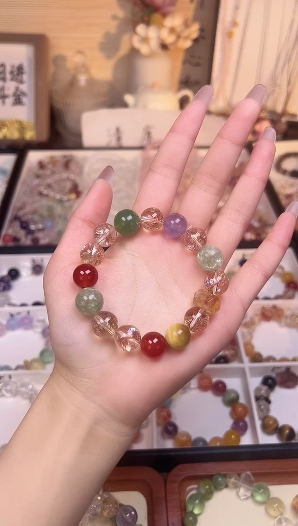 未镶嵌手串水晶1