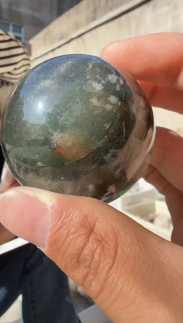 摆件未镶嵌水晶幽灵球 396