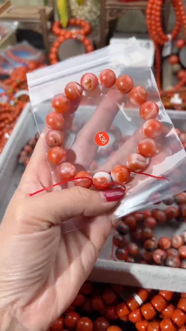 【闪购商品】南红玛瑙手串未镶嵌12+