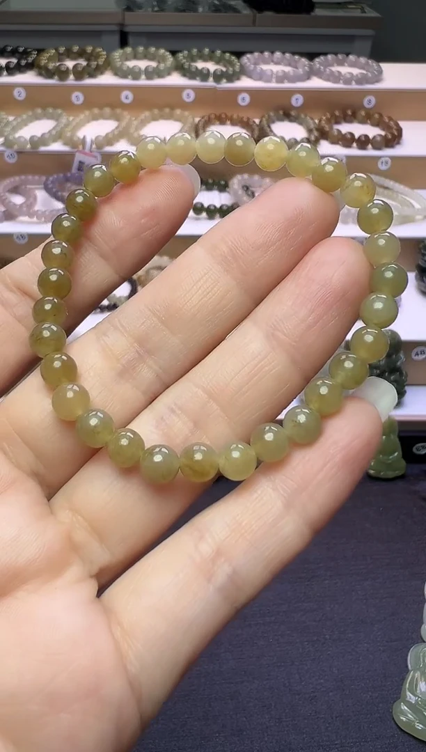 颈饰未镶嵌和田玉106号链接卡6mm