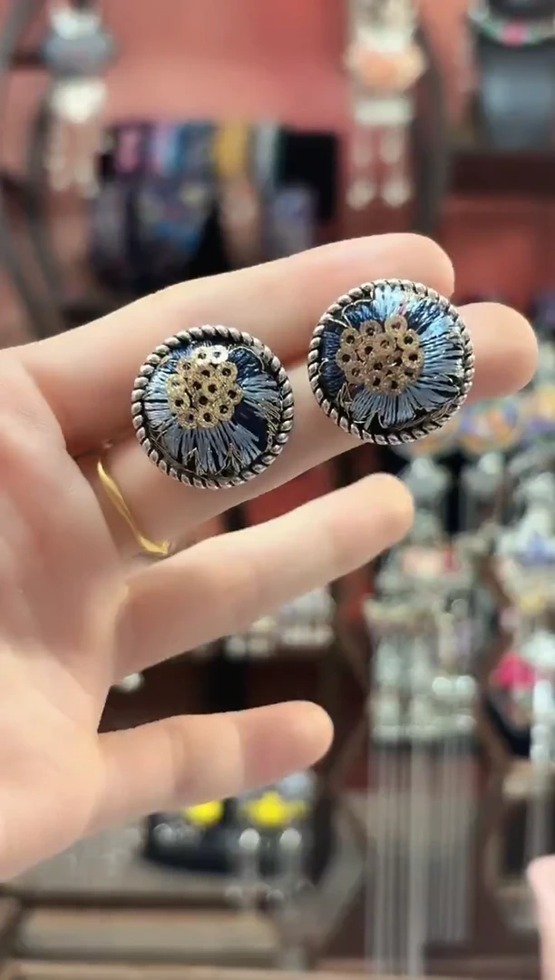 织绣 云织谣民族风精美饰品  392