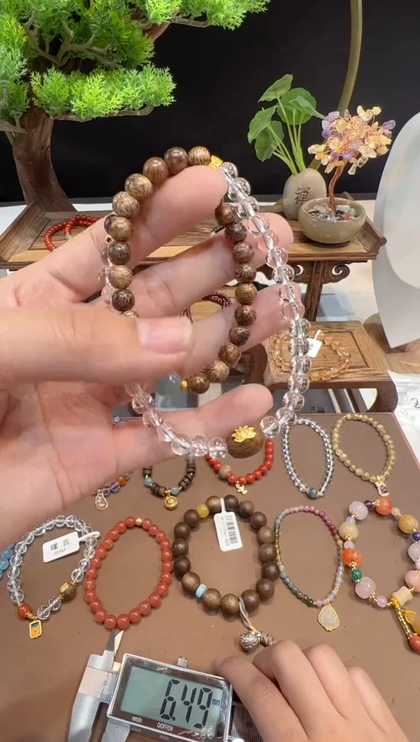 【闪购商品】水晶手串未镶嵌@@手饰