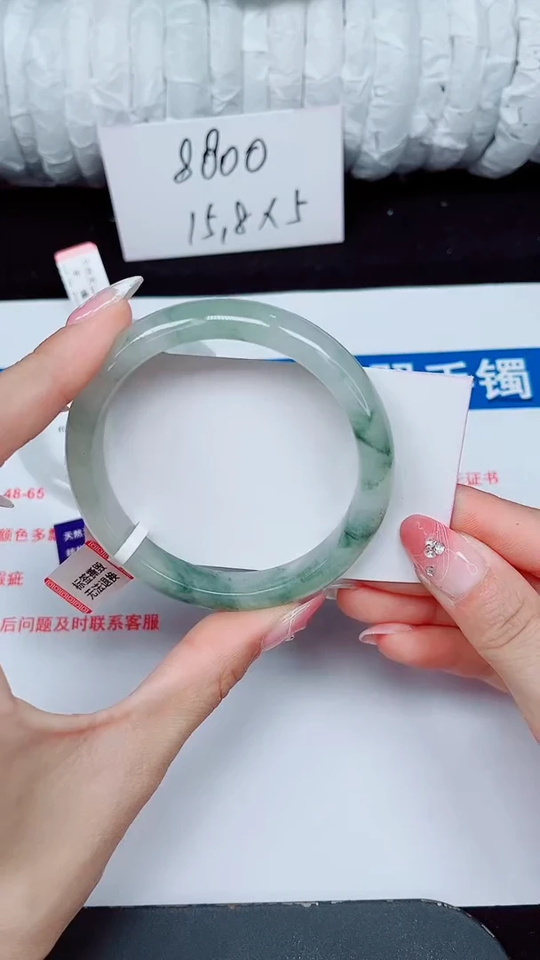 未镶嵌手镯石英质玉410-58/59