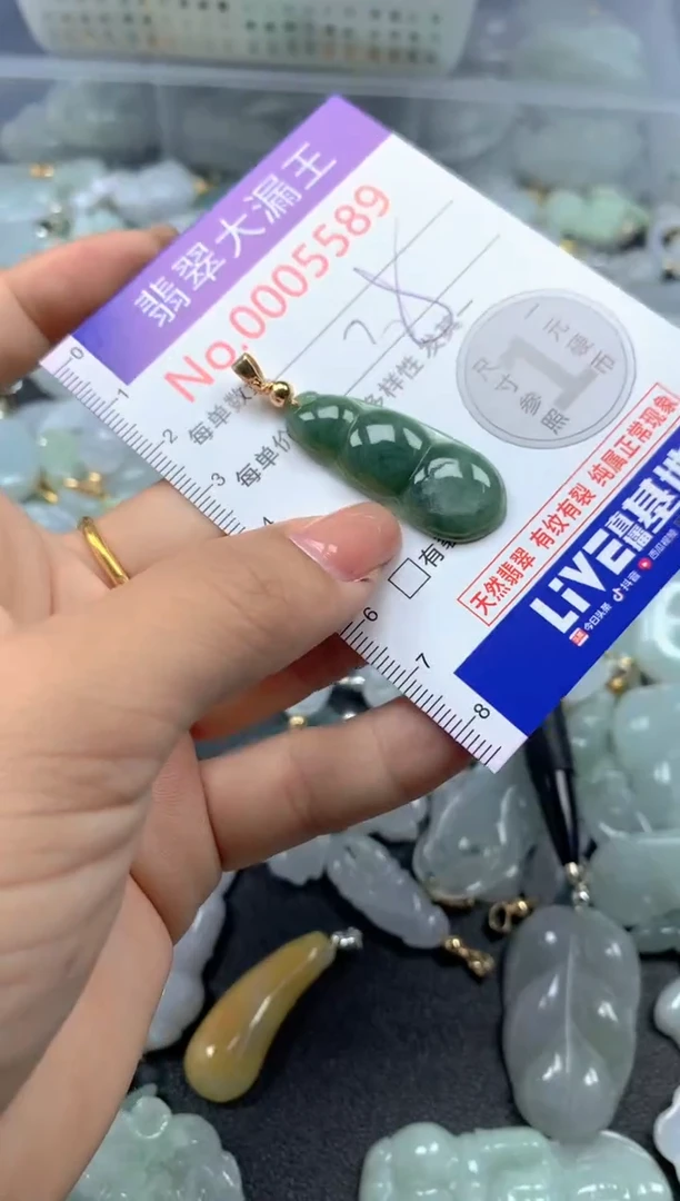 颈饰未镶嵌翡翠5589