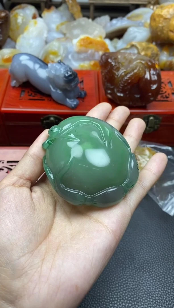 未镶嵌手把玛瑙/玉髓小***️00