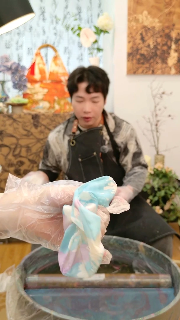 天然漂漆发圈喜欢再拍不退不换