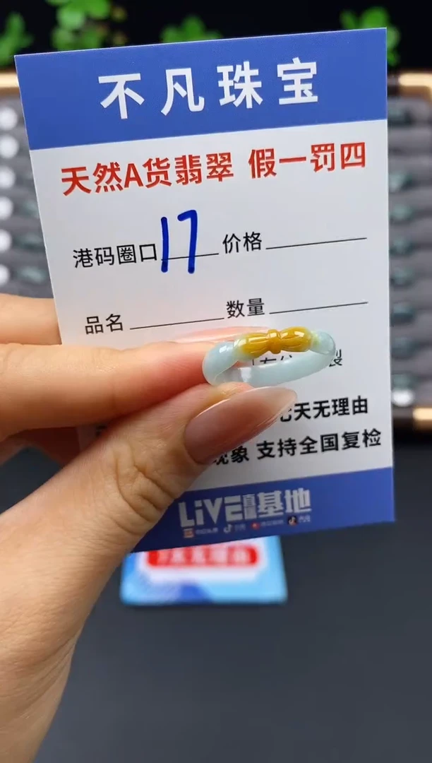 未镶嵌戒指翡翠天然A货翡翠061