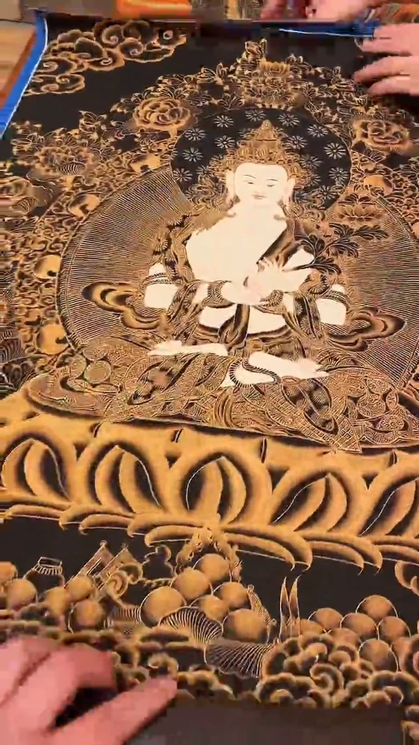 装裱画精美唐卡tk16116