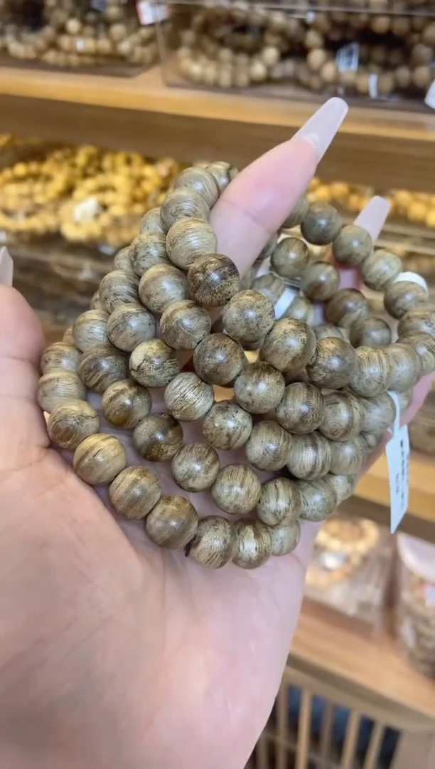 手串沉香东马圆珠单圈1.2多样性发其一