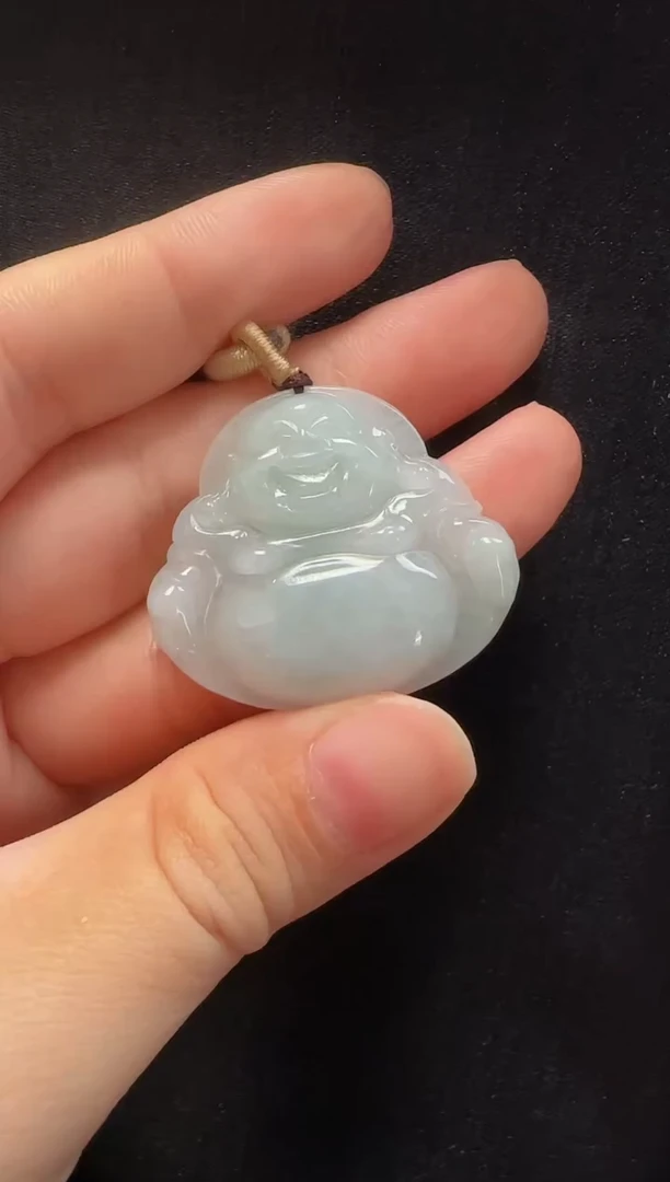 翡翠未镶嵌颈饰榴***.956玉佛一个