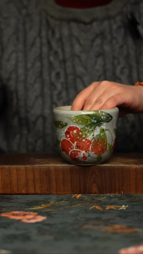 瓷片景德镇手工绘画同款