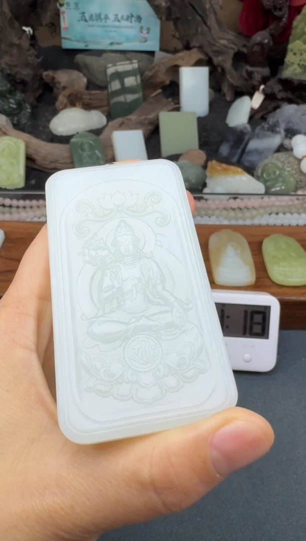 和田玉未镶嵌颈饰2