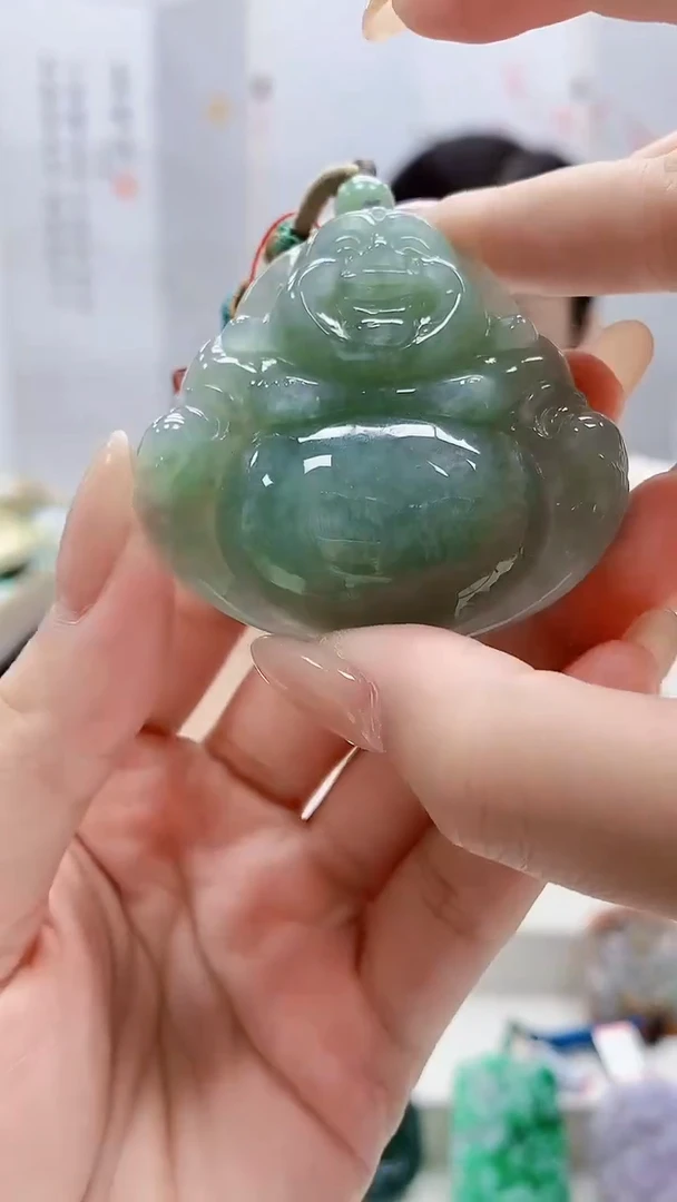 未镶嵌定制翡翠4852lr-毛货挂件174