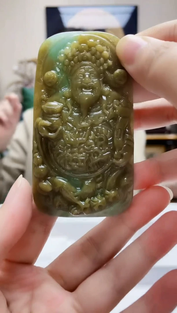 未镶嵌定制翡翠吊坠121
