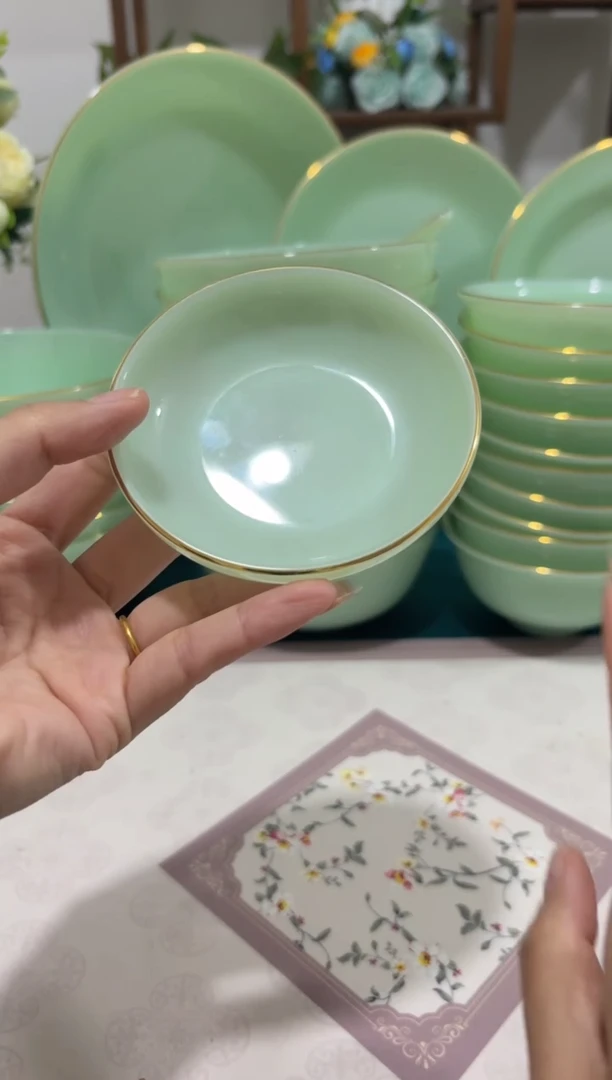 玉瓷醋碟10个【贝美】