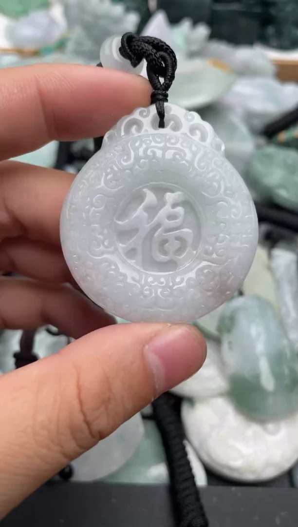 吊坠(不含链)未镶嵌翡翠1