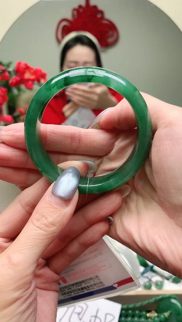 未镶嵌手镯石英质玉序号圈口52+