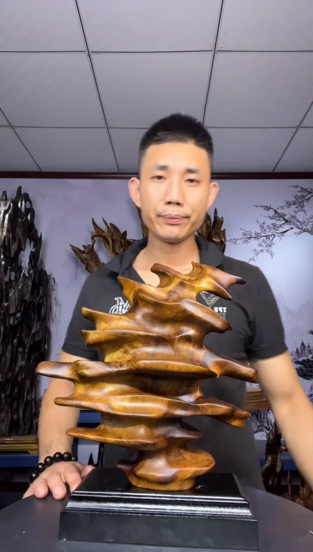 金丝楠木雕款用****7金丝楠木工艺品摆件